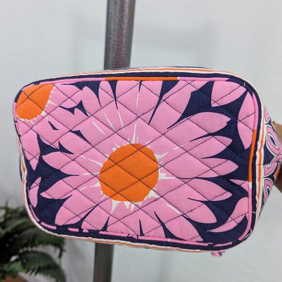Vera Bradley Emma Love me small pink, orange & blue cinch bag - Picture 5 of 9